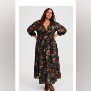Torrid Festi Floral Maxi Dress